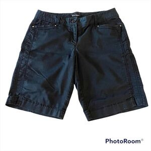 White House Black Market WHBM Women Low Rise Stretch Bermuda Shorts 6